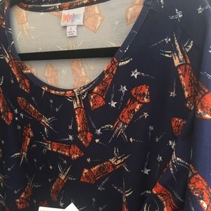 NWT Large LuLaRoe Irma Top Clearance lowest price